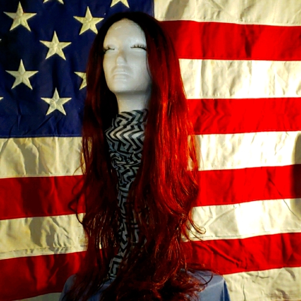 COPY - 28in burgundy lace front
